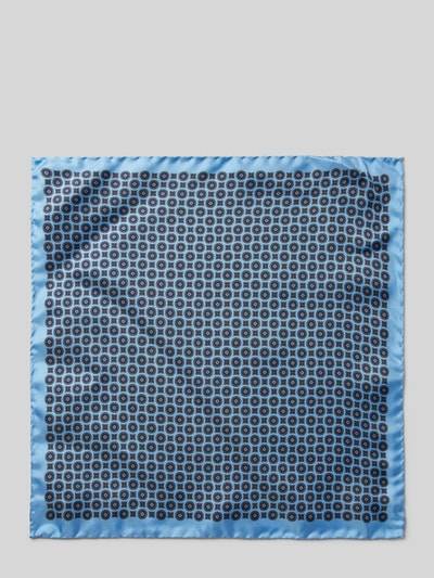 Peek & Cloppenburg VerugiaSeideneinstecktuch Mit Eingefasstem Saum In Bleu