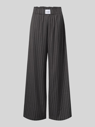 Peek & Cloppenburg VILLA SOPHIERelaxed Fit Stoffhose Mit Label-Patch Modell 'MARLEY' In Anthrazit