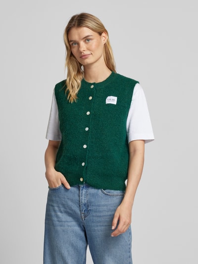 Peek & Cloppenburg VILLA SOPHIEWeste Mit Knopfleiste In Dunkelgruen