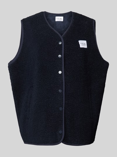 Peek & Cloppenburg VILLA SOPHIEWeste Mit Label-Patch In Marine