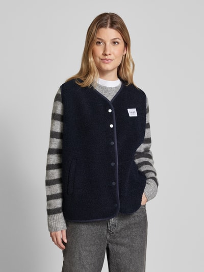 Peek & Cloppenburg VILLA SOPHIEWeste Mit Label-Patch In Marine