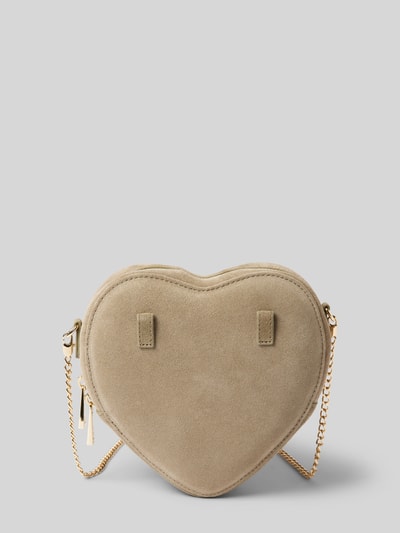 Peek & Cloppenburg WeatLederumhängetasche Mit Label-Schriftzug In Oliv