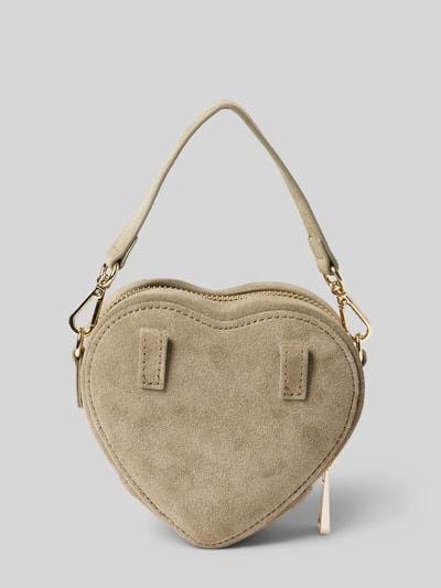 Peek & Cloppenburg WeatLederumhängetasche Mit Ziernähten In Oliv