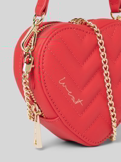 Peek & Cloppenburg WeatLederumhängetasche Mit Ziernähten In Rot