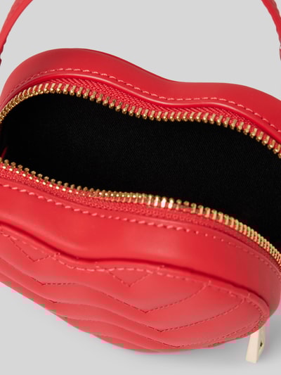 Peek & Cloppenburg WeatLederumhängetasche Mit Ziernähten In Rot