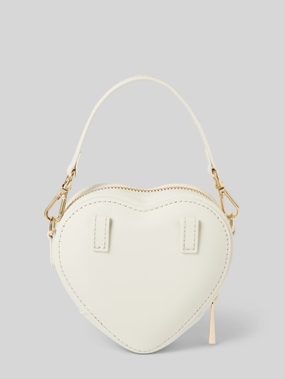 Peek & Cloppenburg WeatLederumhängetasche Mit Ziernähten In Weiss