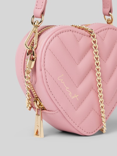 Peek & Cloppenburg WeatLederumhängetasche Mit Ziernähten Modell 'Peony' In Altrosa