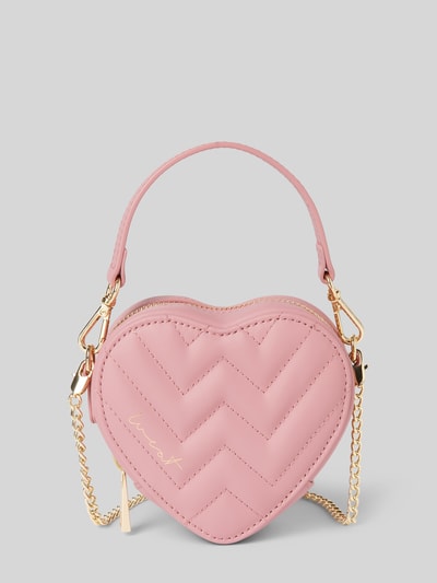 Peek & Cloppenburg WeatLederumhängetasche mit Ziernähten Modell 'Peony' in altrosa