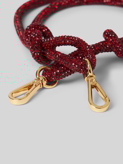 Peek & Cloppenburg WeatStrap Mit Ziersteinbesatz In Rot