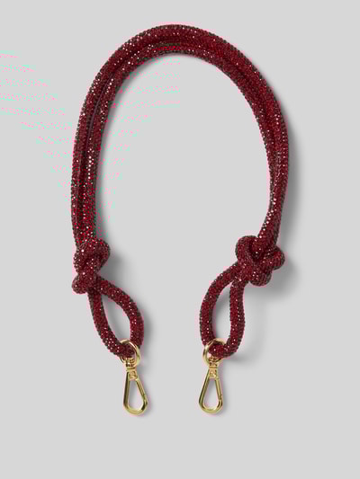 Peek & Cloppenburg WeatStrap mit Ziersteinbesatz in rot