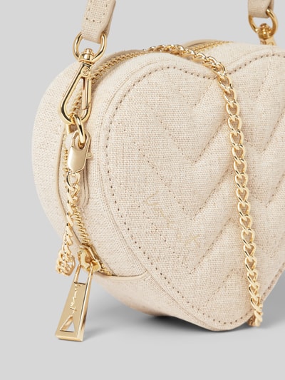 Peek & Cloppenburg WeatUmhängetasche Aus Leinen Mit Ziernähten In Beige