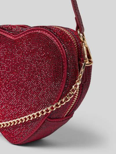 Peek & Cloppenburg WeatUmhängetasche Mit Ziersteinbesatz In Rot