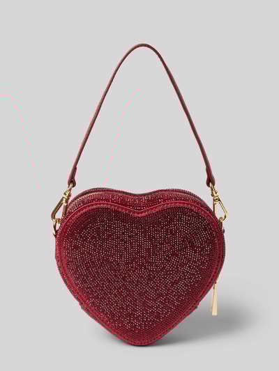 Peek & Cloppenburg WeatUmhängetasche Mit Ziersteinbesatz In Rot