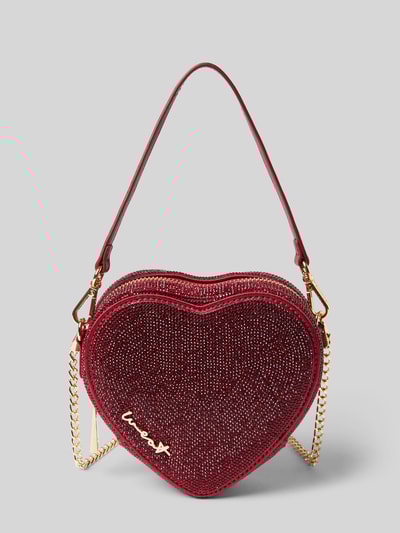 Peek & Cloppenburg WeatUmhängetasche mit Ziersteinbesatz in rot