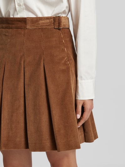 Peek & Cloppenburg Weekend Max MaraMinirock Mit Bundfalten In Hazel