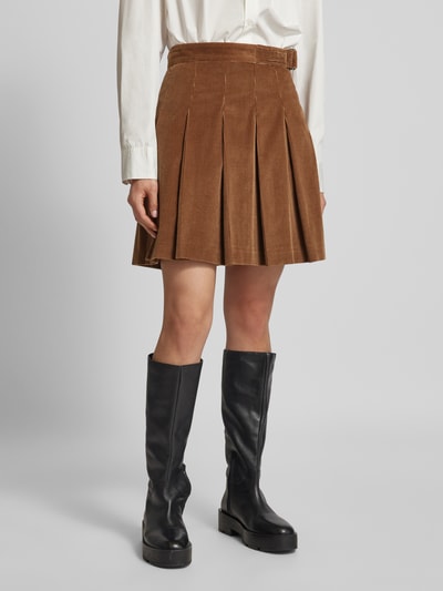 Peek & Cloppenburg Weekend Max MaraMinirock Mit Bundfalten In Hazel