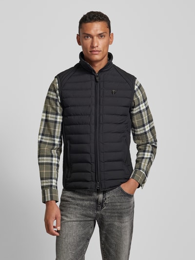 Peek & Cloppenburg WellensteynFunktions-Weste In Stepp-Optik Modell 'MOLECULE' In Black