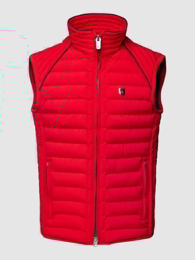 Peek & Cloppenburg WellensteynFunktions-Weste In Stepp-Optik Modell 'MOLECULE' In Rot