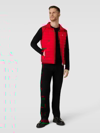 Peek & Cloppenburg WellensteynFunktions-Weste in Stepp-Optik Modell 'MOLECULE' in rot