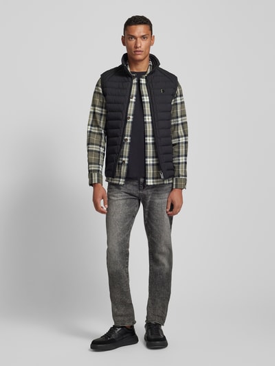 Peek & Cloppenburg WellensteynFunktions-Weste In Stepp-Optik Modell 'MOLECULE' In Black