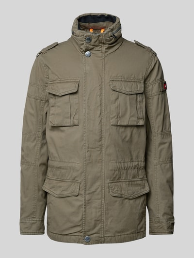 Peek & Cloppenburg WellensteynFunktionsjacke In Unifarbenem Design Modell 'COLONEL' In Oliv