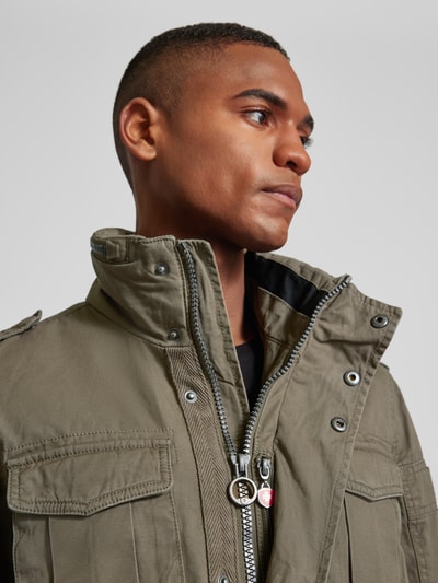 Peek & Cloppenburg WellensteynFunktionsjacke In Unifarbenem Design Modell 'COLONEL' In Oliv