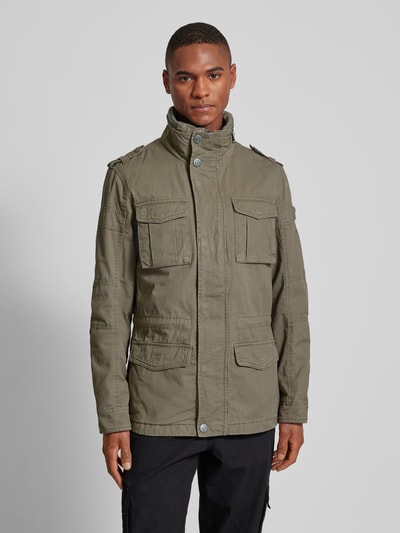 Peek & Cloppenburg WellensteynFunktionsjacke In Unifarbenem Design Modell 'COLONEL' In Oliv