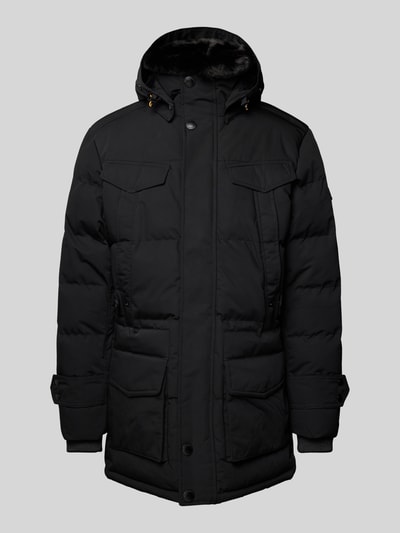 Peek & Cloppenburg WellensteynFunktionsjacke Mit Kapuze Modell 'SEAMASTER' In Black