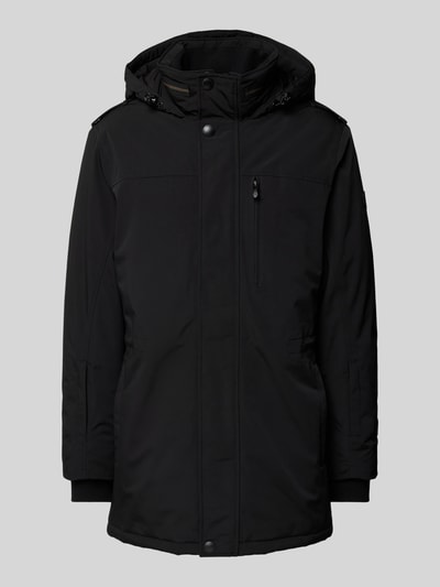 Peek & Cloppenburg WellensteynFunktionsjacke Mit Kapuze Modell 'TRAVELLER' In Black