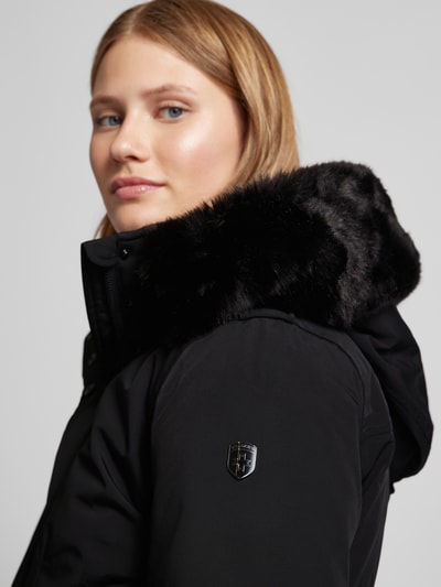 Peek & Cloppenburg WellensteynFunktionsjacke Mit Kunstfellbesatz Modell 'Domino' In Black