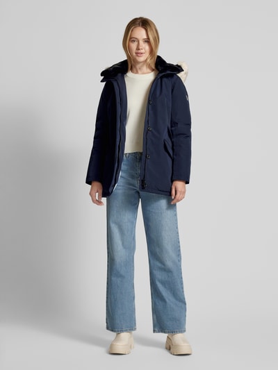 Peek & Cloppenburg WellensteynFunktionsjacke mit Kunstfellbesatz Modell 'ENTERPRISE' in marine