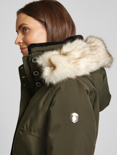 Peek & Cloppenburg WellensteynFunktionsjacke Mit Kunstfellbesatz Modell 'ENTERPRISE' In Oliv