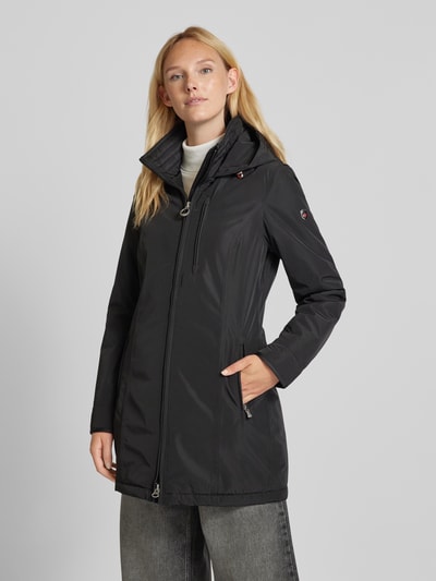 Peek & Cloppenburg WellensteynFunktionsjacke Mit Label-Detail In Black