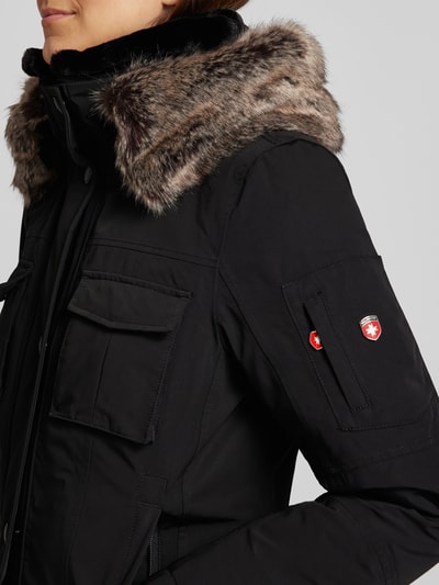 Peek & Cloppenburg WellensteynFunktionsjacke Mit Pattentaschen Modell 'SCHNEEZAUBER' In Black