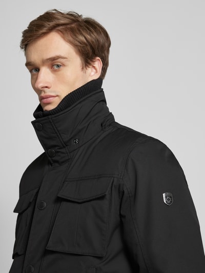 Peek & Cloppenburg WellensteynFunktionsjacke Mit Pattentaschen Modell 'VANCOUVER' In Black
