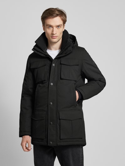 Peek & Cloppenburg WellensteynFunktionsjacke Mit Pattentaschen Modell 'VANCOUVER' In Black