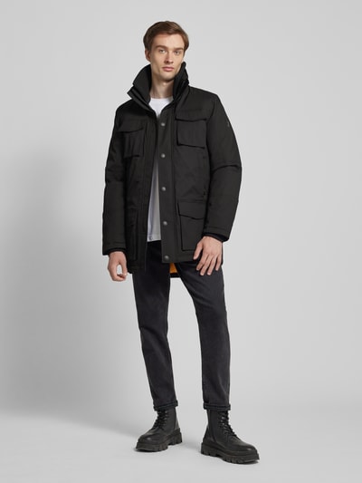 Peek & Cloppenburg WellensteynFunktionsjacke mit Pattentaschen Modell 'VANCOUVER' in black