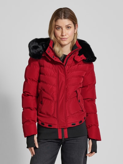 Peek & Cloppenburg WellensteynFunktionsjacke Mit Pattentaschen Modell 'QUEENS' In Dunkelrot