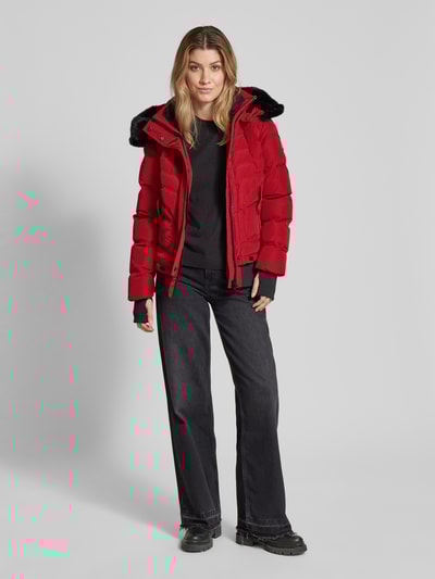 Peek & Cloppenburg WellensteynFunktionsjacke mit Pattentaschen Modell 'QUEENS' in dunkelrot