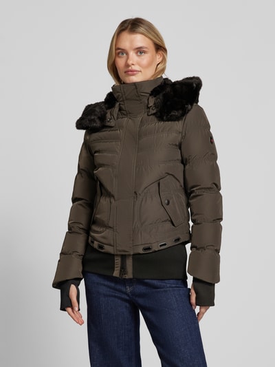 Peek & Cloppenburg WellensteynFunktionsjacke Mit Pattentaschen Modell 'QUEENS' In Oliv