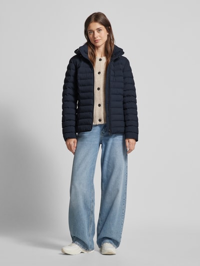 Peek & Cloppenburg WellensteynFunktionsjacke mit Reißverschlusstaschen Modell 'ITALY HOOD' in marine