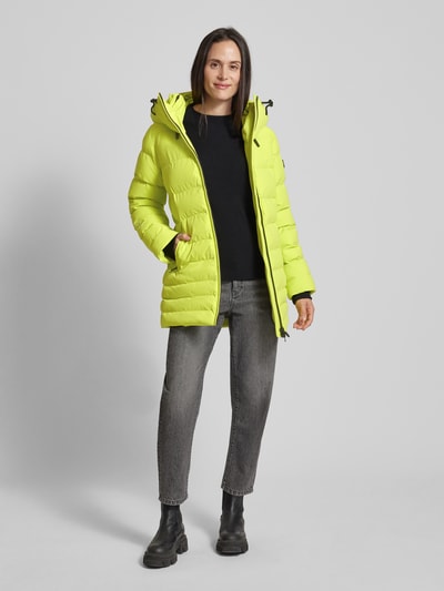 Peek & Cloppenburg WellensteynFunktionsjacke mit Reißverschlusstaschen Modell 'CORDOBA 993' in neon gelb