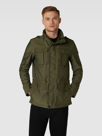 Peek & Cloppenburg WellensteynFunktionsjacke Mit Schulterriegeln In Oliv