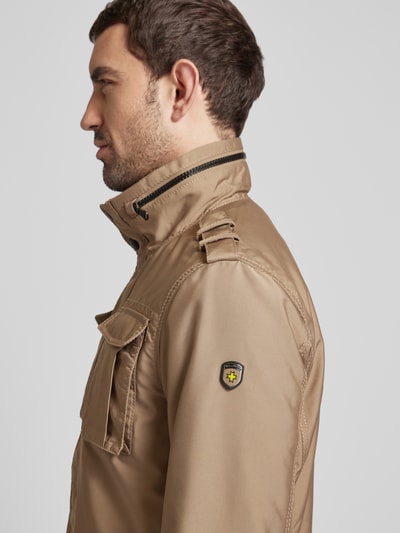 Peek & Cloppenburg WellensteynFunktionsjacke Mit Schulterriegeln In Sand