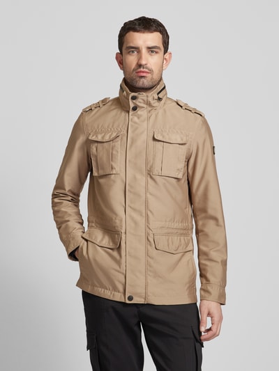 Peek & Cloppenburg WellensteynFunktionsjacke Mit Schulterriegeln In Sand