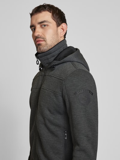 Peek & Cloppenburg WellensteynFunktionsjacke Mit Stehkragen Modell 'FLORIDA' In Dunkelgrau
