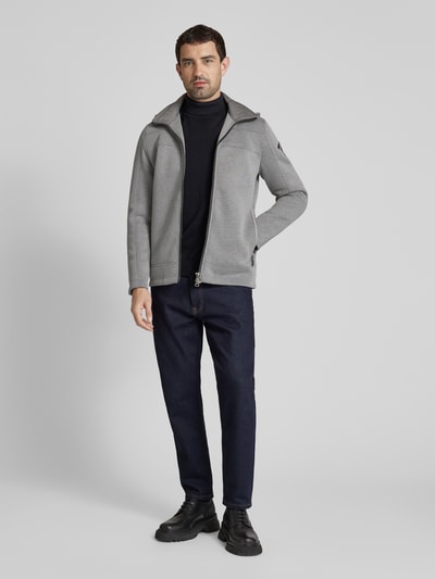 Peek & Cloppenburg WellensteynFunktionsjacke mit Stehkragen Modell 'FLORIDA' in mittelgrau