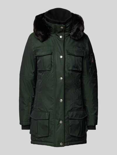 Peek & Cloppenburg WellensteynFunktionsjacke Mit Stehkragen Modell 'SCHNEEZAUBER' In Dunkelgruen