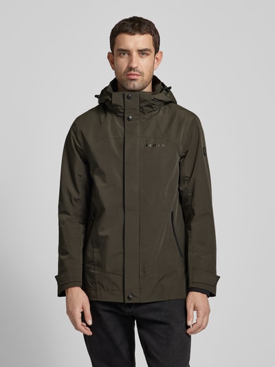 Peek & Cloppenburg WellensteynFunktionsjacke Mit Stehkragen Modell 'STORM' In Oliv
