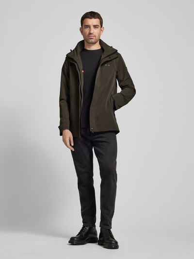 Peek & Cloppenburg WellensteynFunktionsjacke Mit Stehkragen Modell 'STORM' In Oliv